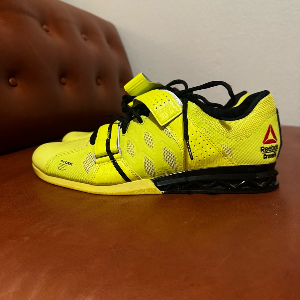 Reebok CrossFit lifter plus 2 Neon Yellow Training Sneakers